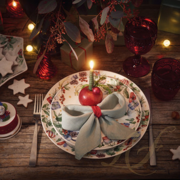 Тарелка 22см коллекции Weihnachtslieder (Лимитированная серия) бренда Hutschenreuther