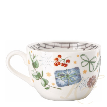 Чашка капучино с блюдцем 0,22л коллекции Weihnachtslieder (Лимитированная серия) бренда Hutschenreuther