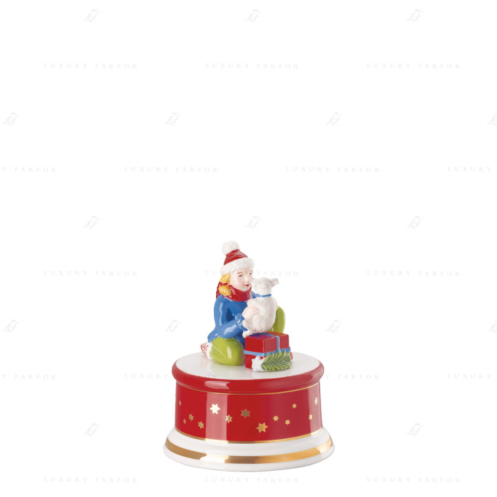 Музыкальная шкатулка 11см коллекции Weihnachtslieder (Лимитированная серия) бренда Hutschenreuther