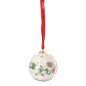 Фарфоровый шар 6см коллекции Weihnachtslieder (Лимитированная серия) бренда Hutschenreuther