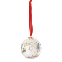 Фарфоровый шар 6см коллекции Weihnachtslieder (Лимитированная серия) бренда Hutschenreuther
