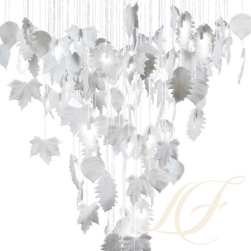 Люстра (белый) 185 х 110см коллекции Recyclos By Bodo - Magic Forest бренда Lladro