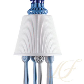 Подвесная лампа с литофаном (синий / белый) 300 х 11см коллекции Belle de Nuit бренда Lladro