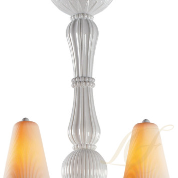 Люстра на 8 свечей (белый) 123 х 70см коллекции Ivy & Seed бренда Lladro