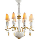 Люстра на 8 свечей (белый / золотой) 123 х 70см коллекции Ivy & Seed бренда Lladro
