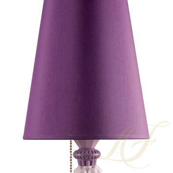 Лампа настольная (розовый / фиолетовый) 57 х 20см коллекции Belle de Nuit бренда Lladro