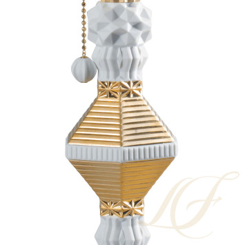 Лампа настольная (белый / золотой) 57 х 20см коллекции Belle de Nuit бренда Lladro