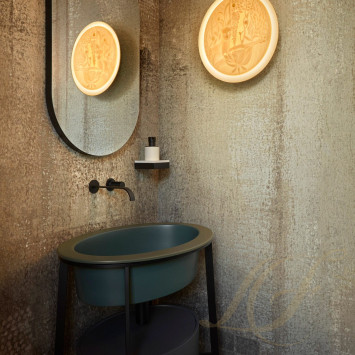 Бра, настенный светильник (Белый) 40 х 40см коллекции Jungle бренда Lladro