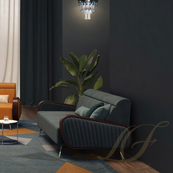 Бра, настенный светильник (многоцветный) 41 х 41см коллекции Seasons 