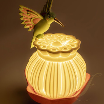 Лампа настольная (многоцветный) 22 х 15см коллекции Utopical бренда Lladro