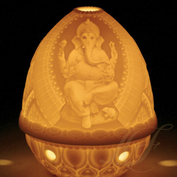 Подсвечник-литофан 