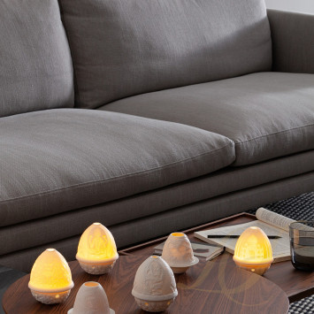 Подсвечник-литофан 