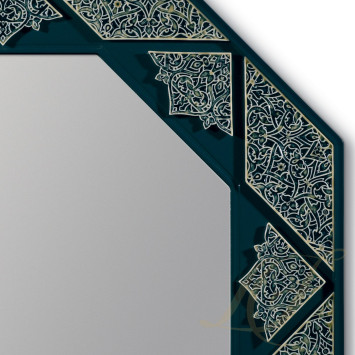 Зеркало восьмиугольное (арабеска) 80 x 80см коллекции Mirrors бренда Lladro