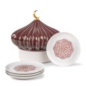 Набор тарелок 23 х 24см коллекции Majestic Nights бренда Lladro