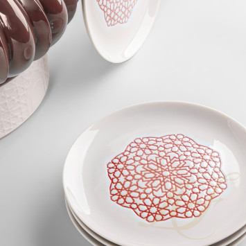 Набор тарелок 23 х 24см коллекции Majestic Nights бренда Lladro