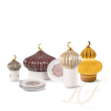 Набор тарелок 23 х 24см коллекции Majestic Nights бренда Lladro