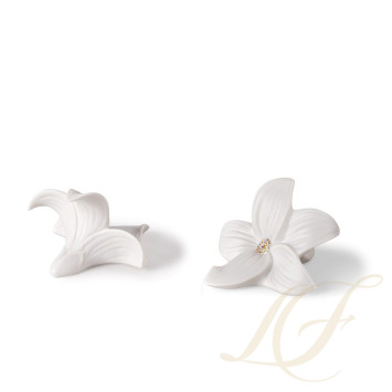 Палочки для суши с подставками, 4шт. коллекции Lilium бренда Lladro