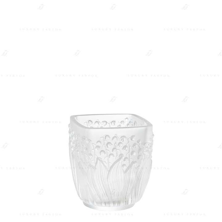 Настольный подсвечник 9,9см коллекции Muguet бренда Lalique