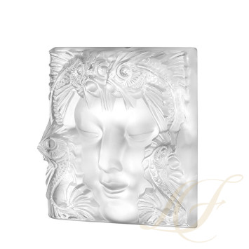 Декоративная панель зеркальная 8x8см коллекции Masque de Femme бренда Lalique