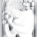 Декоративная панель зеркальная 45x15x17см коллекции Figurine et Raisins бренда Lalique