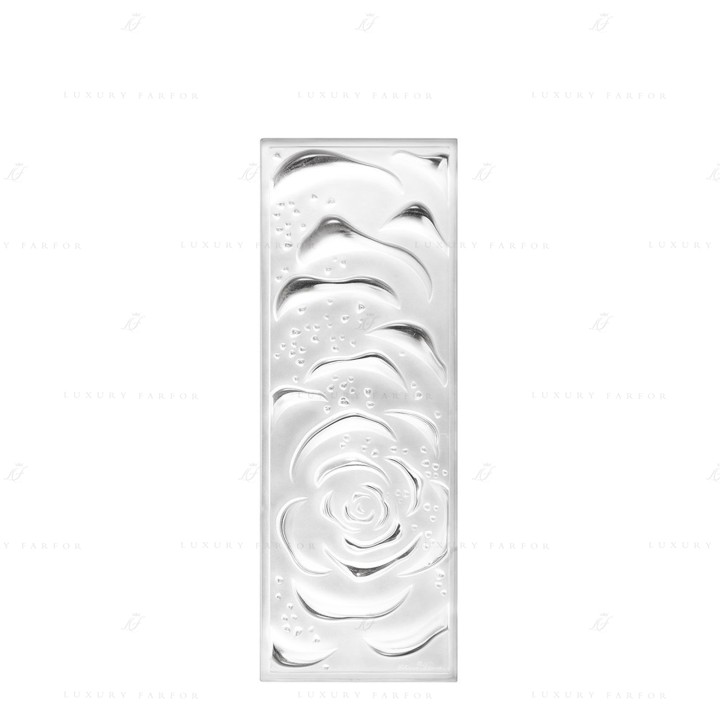 Декоративная панель 31,6x11,6см коллекции Roses бренда Lalique