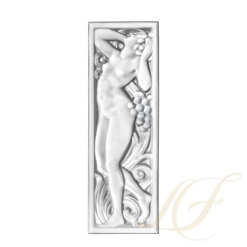 Декоративная панель 45,8x15,2см коллекции Femme Tete Levee бренда Lalique