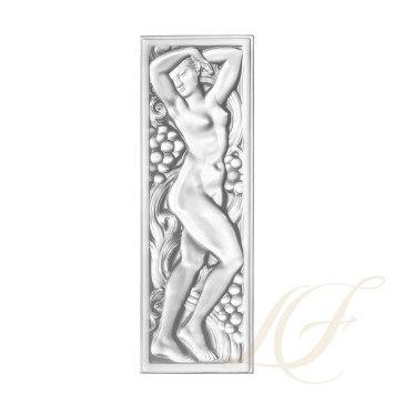 Декоративная панель 45,8x15,2см коллекции Femme Bras Leves бренда Lalique