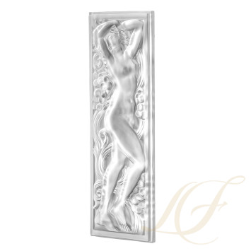 Декоративная панель зеркальная 45,8x15,2см коллекции Femme Bras Leves бренда Lalique