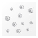 Декоративная панель 90x90см коллекции Dahlia бренда Lalique