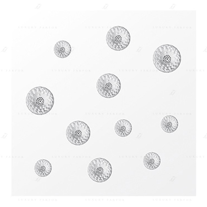 Декоративная панель 90x90см коллекции Dahlia бренда Lalique