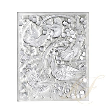 Декоративная панель 42x34см коллекции Merles et Raisins бренда Lalique