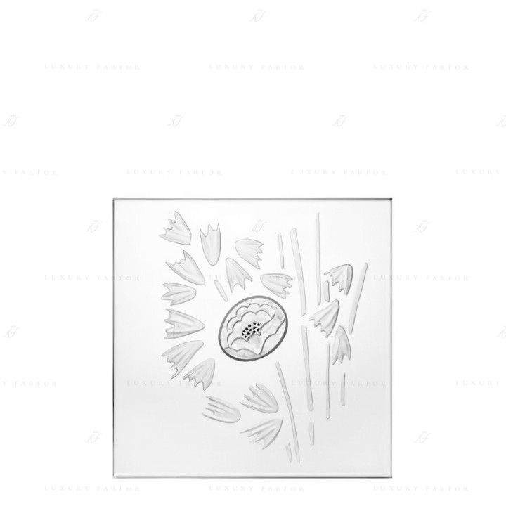 Декоративная панель зеркальная 17x17см коллекции Bouquet бренда Lalique