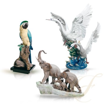 Коллекция Королевство животных бренда Lladro