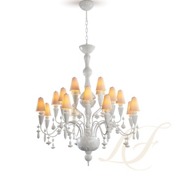 Люстра на 20 свечей (белый) 138 х 115см коллекции Ivy & Seed бренда Lladro