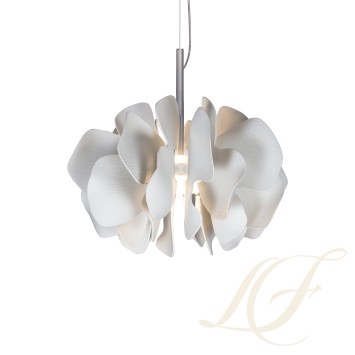 Подвесная лампа (белый) 170 х 47см коллекции Nightbloom бренда Lladro