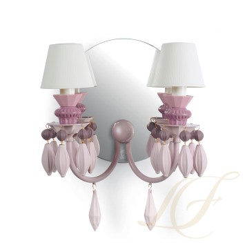 Бра, настенные светильник (многоцветный) 34 х 27см коллекции Belle de Nuit бренда Lladro