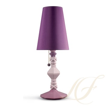 Лампа настольная (розовый / фиолетовый) 57 х 20см коллекции Belle de Nuit бренда Lladro