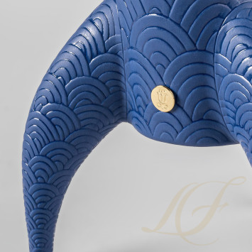 Лампа настольная с перезаряжаемой светодиодной лампой (синий) 50 х 18см коллекции Cosmic бренда Lladro