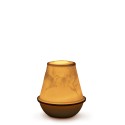 Подсвечник-литофан с перезаряжаемой светодиодной лампой 