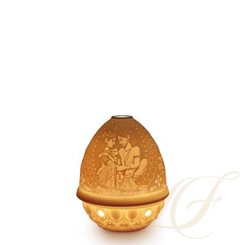Подсвечник-литофан 