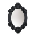 Зеркало овальное с рамкой (черный) 93 x 58см коллекции Mirrors (Лимитированная серия) бренда Lladro