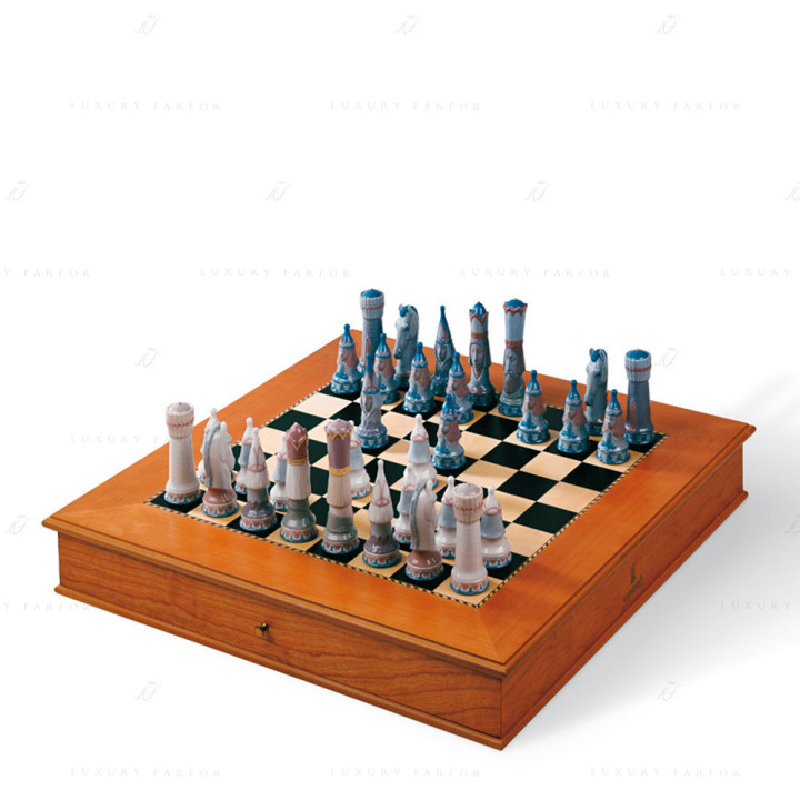 Шахматы (включая коробку) 21 x 56см коллекции Chess Sets бренда Lladro