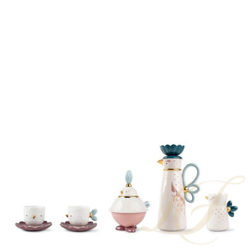 Кофейный набор из 5 предметов коллекции Kawki бренда Lladro