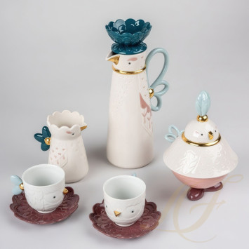 Кофейный набор из 5 предметов коллекции Kawki бренда Lladro