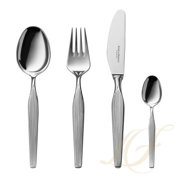 Набор столовых приборов на 6 персон, 24 предметов коллекции The Box Creme 