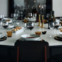 Тарелка глубокая 24см коллекции Black Fluted Mega бренда Royal Copenhagen