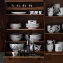 Тарелка глубокая 21см коллекции Black Fluted Mega бренда Royal Copenhagen