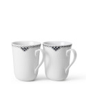 Кружка 0,33л, 2шт. коллекции Black Lace бренда Royal Copenhagen