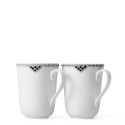 Кружка 0,33л, 2шт. коллекции Black Lace бренда Royal Copenhagen