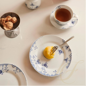 Тарелка десертная 19см коллекции Blue Elements бренда Royal Copenhagen